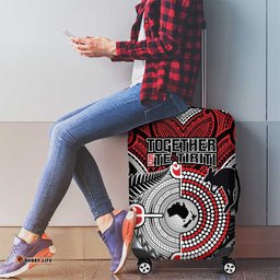 Aotearoa and Australia Luggage Cover New Zealand Honour The Treaty Ake!Ake!Ake! LT9