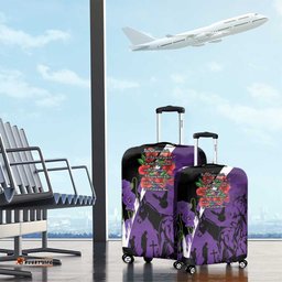 Australia ANZAC Day Luggage Cover Animals of War - Lest We Forget LT7