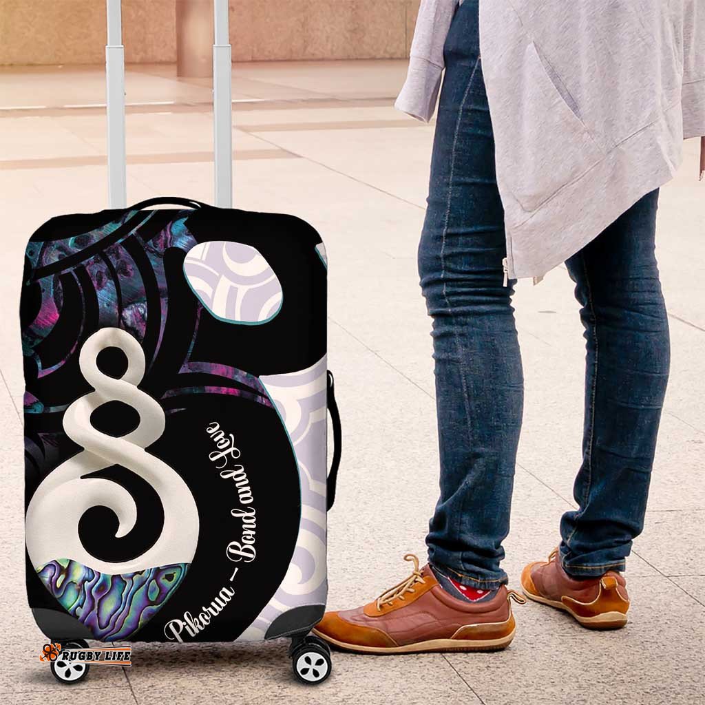 Aotearoa Pikorua Luggage Cover NZ Twist - Bond And Love LT14