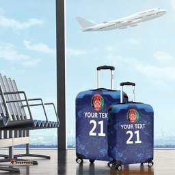 Afghan Atalans Cricket Custom Luggage Cover Afghanistan Map with Sporty Style LT9