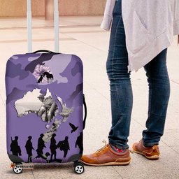 ANZAC Day Luggage Cover Lest We Forget the Animals Too LT19