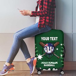 Australia 2026 Baseball Custom Luggage Cover Go Aussie Drip Style LT14