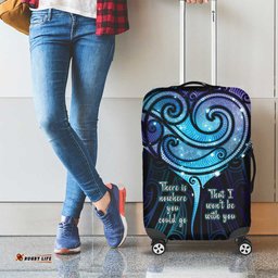Aotearoa Maori Te Whai Rahi Luggage Cover Tala - Nowhere You Could Go That I Won't Be With You LT7