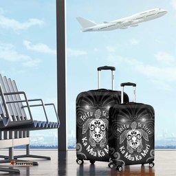 Aotearoa Toitu Te Tiriti Luggage Cover Ka Mua Ka Muri LT05