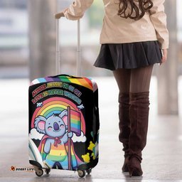 Aussia Pride Month Rainbow Koala Luggage Cover LT9