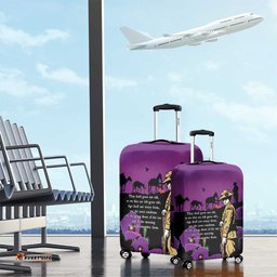 ANZAC Soldier and War Animals Luggage Cover We Will Remember Them LT15