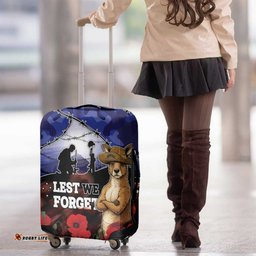ANZAC Day Luggage Cover Lest We Forget DT05