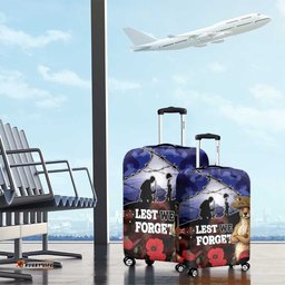 ANZAC Day Luggage Cover Lest We Forget DT05