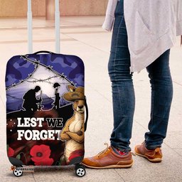 ANZAC Day Luggage Cover Lest We Forget DT05