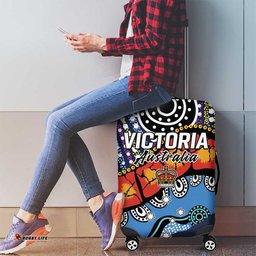 Australia Victoria State Luggage Cover Peace and Prosperity LT9