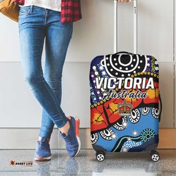 Australia Victoria State Luggage Cover Peace and Prosperity LT9