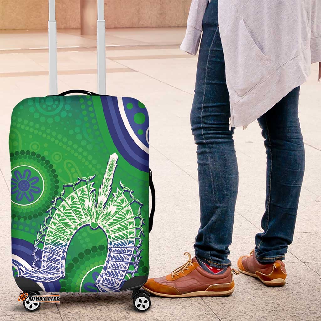 Australia Torres Strait Islanders Luggage Cover Dhari Aboriginal Pattern LT14