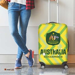 Australia Socceroos 2025 Luggage Cover Forever Golden LT01