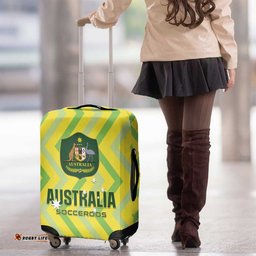 Australia Socceroos 2025 Luggage Cover Forever Golden LT01