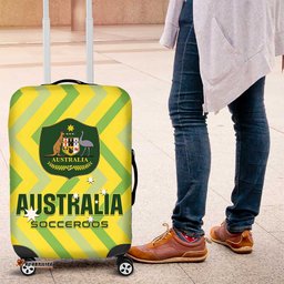 Australia Socceroos 2025 Luggage Cover Forever Golden LT01