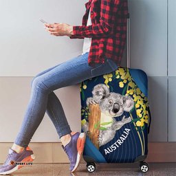 Australia Day Luggage Cover Koala Blue Modern Vibe LT7