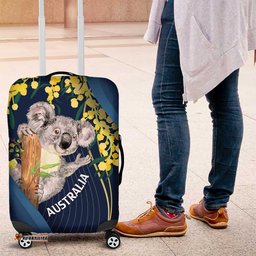Australia Day Luggage Cover Koala Blue Modern Vibe LT7
