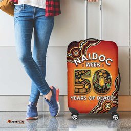 Australia Indigenous NAIDOC Week 2026 Luggage Cover 50 Years Of Deadly LT05