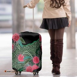 Australia Hakea Luggage Cover Aussie Native Flowers Indigenous Art LT14
