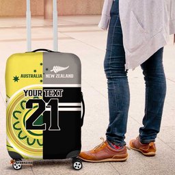 Custom Cricket AUNZ Spirit Luggage Cover Aussie New Zealand Retro Edition LT9
