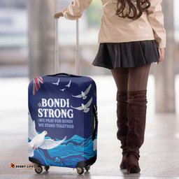 Bondi Beach Pray For Australia Luggage Cover LT9