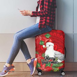 Australian Silver Gull Luggage Cover Aboriginal Inspired Christmas LT9