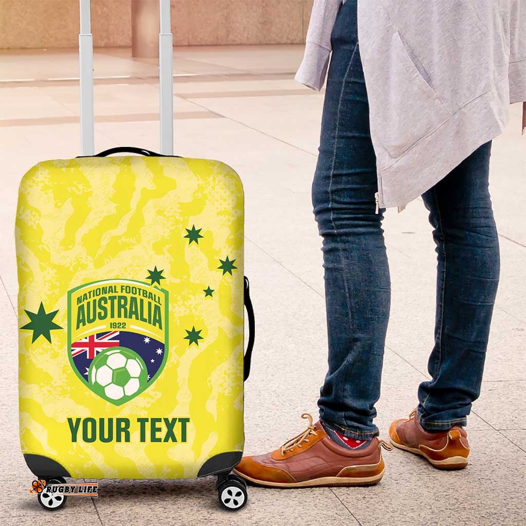 Australia Football Custom Luggage Cover Go Socceroos Grunge Sporty Style LT14