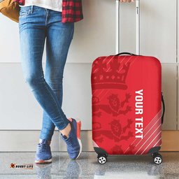 Custom England Cricket Luggage Cover Go Champions Sporty Style LT14