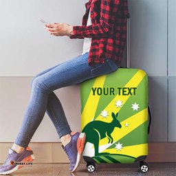 Custom Australia Cricket Luggage Cover Go Champions Aussies LT14