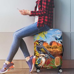 Australia Native Bird Uluru Ayers Rock Luggage Cover LT9