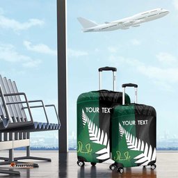 Custom New Zealand And Pakistan Cricket Luggage Cover 2025 Black Cap Shaheens Together LT14