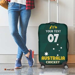 Australia Cricket Custom Luggage Cover GO Aussie - Modern Motif LT7