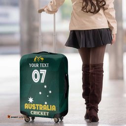 Australia Cricket Custom Luggage Cover GO Aussie - Modern Motif LT7