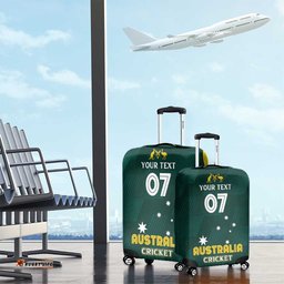 Australia Cricket Custom Luggage Cover GO Aussie - Modern Motif LT7
