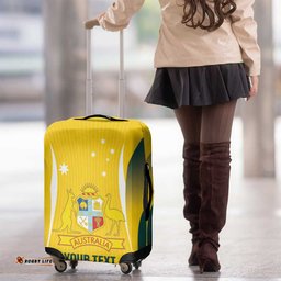Custom Australia Cricket Luggage Cover Go Champions Aussie LT14
