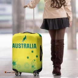 Australia Cricket Luggage Cover Go Champions Aussies LT05