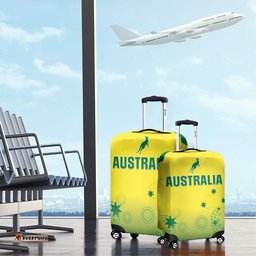 Australia Cricket Luggage Cover Go Champions Aussies LT05