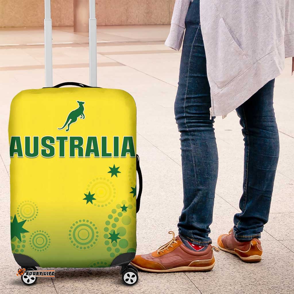 Australia Cricket Luggage Cover Go Champions Aussies LT05
