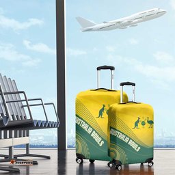 Australia Bowls Luggage Cover Basic Marble Glaze - National Color LT7