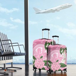 Australia Lilly Pilly Riberry Luggage Cover Aussie Native Flowers Indigenous Art LT14