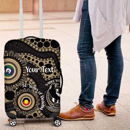 Collingwood NAIDOC Week 2026 Personalised Luggage Cover 50 Years of Deadly Aboriginal Art LT14