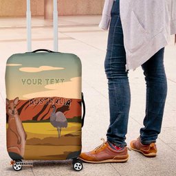 Australia Personalized Luggage Cover Uluru Scenery LT7