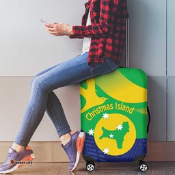 Australia Christmas Island Luggage Cover Wilayah Pulau Krismas Flag Color LT14