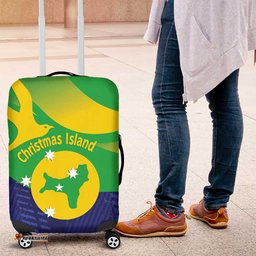 Australia Christmas Island Luggage Cover Wilayah Pulau Krismas Flag Color LT14