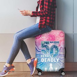 Australia NAIDOC Week 2026 50 Years Deadly Luggage Cover Celestial Glows LT7
