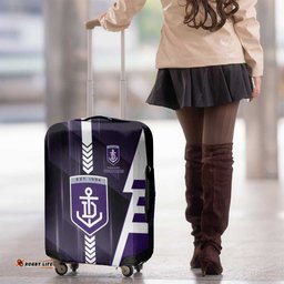 Fremantle Dockers Luggage Cover Modern Geometric Sports Graphic Style TS04