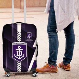 Fremantle Dockers Luggage Cover Modern Geometric Sports Graphic Style TS04
