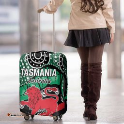 Australia Tasmania State Luggage Cover Ubertas et Fidelitas LT9