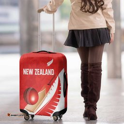 New Zealand Cricket Luggage Cover Kiwi Birds Haka Dance Red Fern Sporty Style LT03