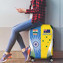 India Vs Australia Cricket Luggage Cover Final Matchup LT05
